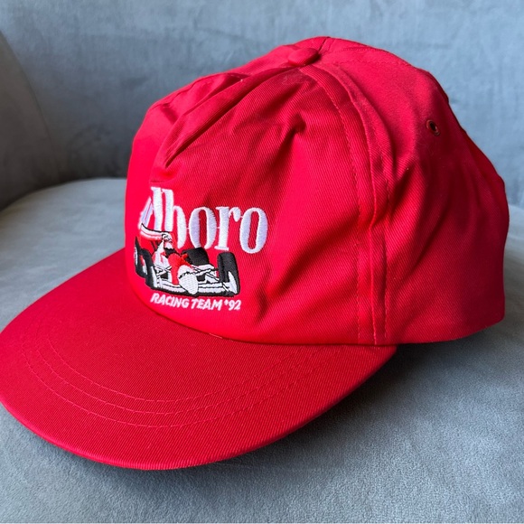 Red Racing Team Kids Cap - Picture 4 of 7